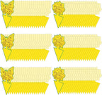 120 Pack Fungus Gnat Traps for House Indoor, Fungus Traps Fruit Fly Traps for Indoors Gnats Sticky Traps for Plants Yellow Sticky Traps for Gnats