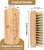 Vegetable Brush,Veggie Wash Brushes Potato Brush Cleaning Brush for Potato Carrot Cucumber and Fruits Vegetable Brush Scrubber for Food