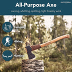 Hults Bruk 840771 Spika Hunting & Forest Axe - 1.5 lb Head, 17.5" Handle