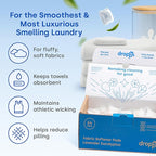 Dropps Laundry Fabric Softener Pods, Lavender Meadow (120 Pods) - Laundry Additive for Softening & Protection - HE Compatible Mineral Based Ingredients Laundry Supplies