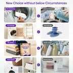 Travel Laundry Detergent Sheets Eco-friendly 120 Loads Fisroa Clothes Washing Detergent Sheets Plastic-Free Washer Strips, Lavender Liquidless Laundry Strips