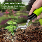 SZHLUX Hand Weeder Tool, Premium Weed Puller Tool for Garden, Gardening Hand Tool with Ergonomic Handle (Green)