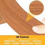 GSCIT Club Wood Grain Repair Tape, 2.4 inch X 100ft Self Adhesive Red Oak Grain Repair Patch for Tables, Chairs, Baseboards, Doors, Windows, Floors, Handicraft DIY.
