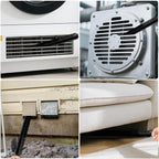 Dryer Vent Cleaner Kit, 2 Pack Dryer Lint Brush, 30 Inch Long Flexible Lint Remover, Refrigerator Coil Cleaning Brush, Home Essentials (Long-Style)