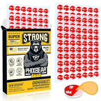 168 Pcs Removable Mounting Putty, Made of 3M VHB, Strong Double Sided Glue Adhesive Dots Clear Museum Sticky Tack for Action Figures Wall Hanging No Residue, 0.39"