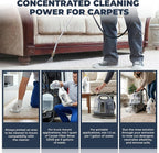 CarpetGeneral- Carpet Fiber Rinse & Odor Neutralizer Solution 53105|Prevent Browning, Bleeding & Odors with Top Carpet Cleaner Liquid|Carpet Fiber Rinse Professional Residue Attracting Agent - Case