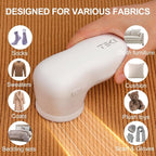 Fabric Shaver Lint Remover Sweater Shavers to Remove Pilling,Rechargeable Sweater Defuzzer with 2 Extra Blades, Fuzz Remover for Clothes Couch Furniture