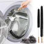 Dryer Vent Cleaner Kit, 2 Pack Dryer Lint Brush, 30 Inch Long Flexible Lint Remover, Refrigerator Coil Cleaning Brush, Home Essentials (Long-Style + Short-Style)