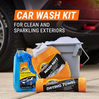 Armor All Car Wash and Cleaner Kit, Includes Cleaning Wipes for Car Interior, Cleaner Concentrate, Car Air Freshener, Microfiber Towels (8 Piece Kit)