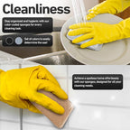 Casanero 6-Pack Silicone Scrubbing Sponges, Heavy-Duty, Non-Scratch | Reusable, Odor-Free, Multi-Purpose Cleaning for Dishes, Non-Stick, Countertops