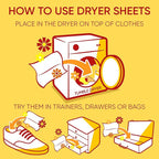 Lenor Tumble Dryer Sheets 34 Sheets Summer Breeze