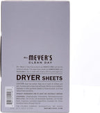 MRS. MEYER'S CLEAN DAY Dryer Sheets, Lavender, 80 ct