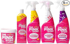 Stardrops - The Pink Stuff - The Miracle Cleaning Paste, Multi-Purpose Spray, Bathroom Foam Spray, Window & Glass Cleaner, and Cream Cleaner Bundle