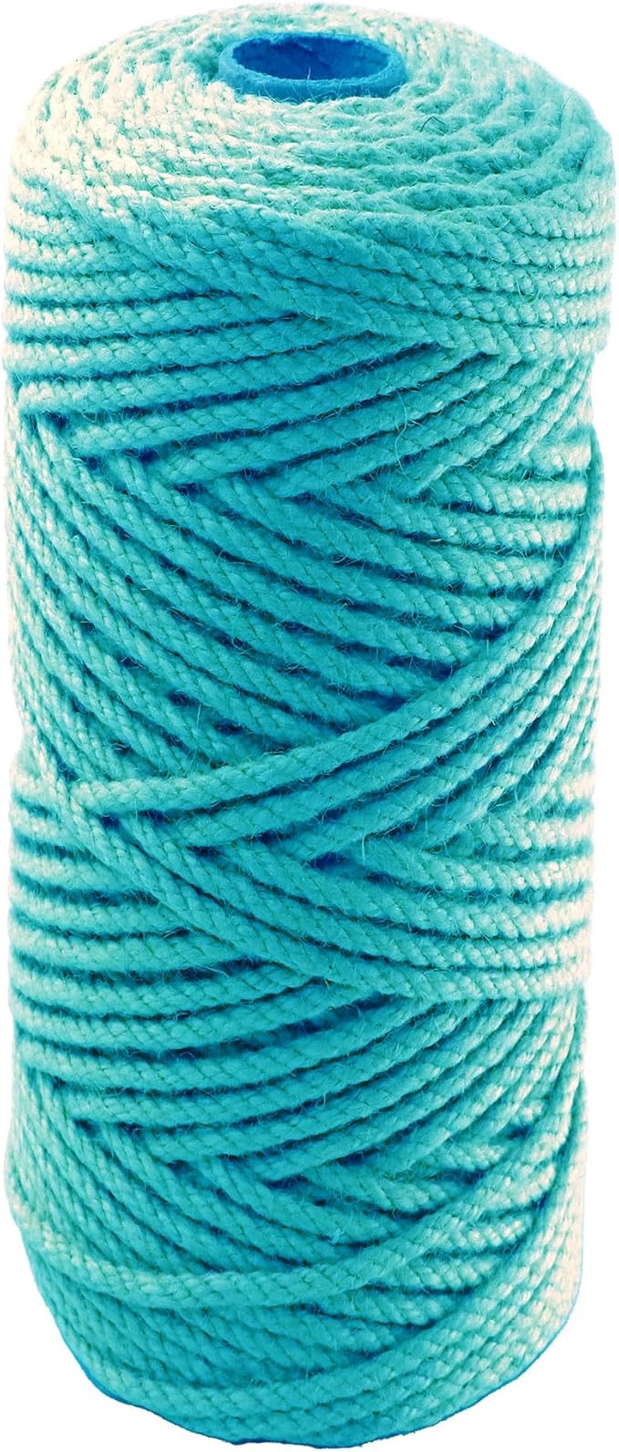 4mm x 100 Feet Blue Jute Rope, Twine for Gardening Tomato Climbing Plant Tie Floristry Crafts Gift Wrapping Packing Decor