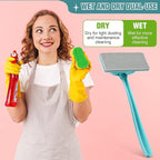 Mesh Screen Cleaner, Detachable Window Cleaning Brush, Dry and Wet Dual Use Tool with Screen Washing Equipment, Perfect for Easy and Efficient Window Cleaner Tool Maintenance(3 Pack)