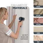 Portable Steamer for Clothes, Travel Garment Steamer for Fabric Wrinkles Remover with Heat-Resistant Glove, 18s Fast Heat-up, 90ml Water Tank, 1200W | Hand Steamer for Home, Office and Travel