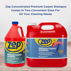 Zep Premium Carpet Shampoo - 2.5 Gal (Case of 2) - ZUPXC320 - Deep Cleaning and Stain Removal, For Carpet Machines
