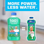 Mr. Clean All Purpose Cleaner, Floor Cleaner for Mopping Home, Bathroom, & Kitchen, Cleaning Liquid for Mop & Bucket, Cleaning Supplies, Multi-Surface Dilutable, Meadows & Rain, 41oz (Pack of 2)