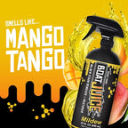 Boat Juice Mildew Stain Remover & Restorer Boat Cleaner | Marine-Grade Boat Mold & Mildew Remover for Vinyl Seats, Upholstery, Cushions & Interior | Fast-Acting, Mango Tango Scent | Made in USA (32oz)
