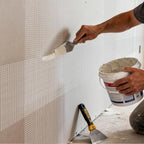 QILIMA Self-Adhesive Fiberglass Drywall Joint Tape Mesh for Wall Patch, 6 Inch by 75 Feet White