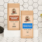 Dr. Squatch NEW Body Wash for Men with Nourishing, Natural Ingredients | No Paraben, Phthalate, Sulfate | All Day Moisture | Long Lasting Scent | Wood Barrel Bourbon & Fresh Falls (14 oz, 2-Pack)