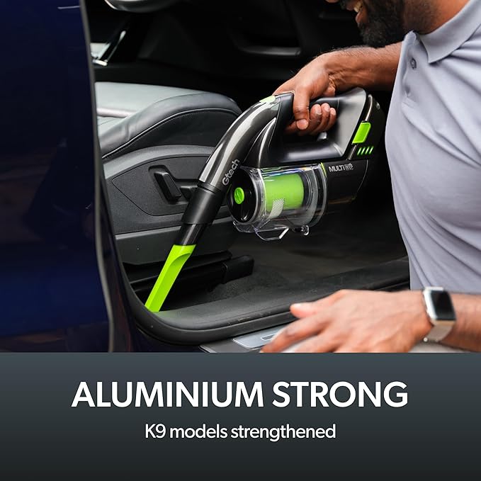 Gtech AirRam 2 K9 and Multi MK2 K9 Cordless Vacuum Cleaner Bundle - Includes The AirRam Upright and The MK2 Portable Handheld - Rechargeable 22V Lithium Ion Battery - Perfect for Stubborn Pet Hair