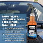 Zenex The Boss Glass Cleaner - Professional-grade Glass Cleaner | Removes Grime from Glass Surfaces - Mirrors, Windows, & More | Not For Tinted Glass | Spot-Free, Streak-Free Finish | 32 oz (2 Pack)
