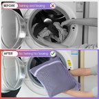 5Pcs Sturdy Mesh Laundry Bags for Delicates, Lingerie, Bras, Travel and Organzie - 5 Color(14x20 Inch)