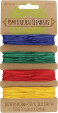 The Beadsmith 100% Hemp Cord – Topaz Colors – .55mm, 40 Foot Spool, 10LB Test Strength – Twine for Jewelry Making, Macrame, Paper Crafts, Gardening, Scrapbooking, Home Décor, DIY String Art & More