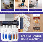 8 Pack 4000ml Floor Cleaning Solution Compatible with Tineco Floor One Ifloor Series Floors Cleaner Refill Solution Wet Dry Vacuum Mops Solutions(Lavender Scent)