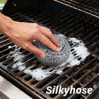 18 Pack Heavy Duty Stainless Steel Scrubber | Non-Scratch Steel Wool Pads for Pots, Grill Grates & Oven Racks, Kitchen Dishwashing | Rust-Free & Individually Wrapped