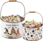 Primitives by Kathy Bucket Set - Gnomes design Happy Halloween