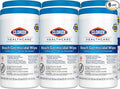Clorox Healthcare Bleach Germicidal Wipes, 150 Count, Pack of 6 (Package May Vary)