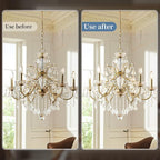 Chandelier Cleaner Drip Dry Spray No Wipe Drip