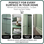 spot. Touch-Up Paint | Matte Finish for Cabinets, Walls, Doors & Furniture | Multi-Tone Green Repair Kit | Quick-Dry, Self-Priming, Low-Odor, Eco-Friendly | No-Sanding or Primer Needed | 3 Pack