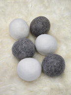 Wool Dryer Balls XL 6-Pack – Organic 100% New Zealand Wool, Reusable, Saves Drying Time, Reduces Wrinkles