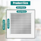 30Pcs 6 Inch Drywall Patch, Wall Repair Patches, Self-Adhesive Fiberglass Repair Kit Dry Wall Hole Repair Patch for Aluminum Metal Sheetrock Ceiling (6"x 6")