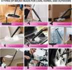 Steam Cleaner,Heavy-duty Steam Cleaners for Home,Detachable Handheld Steamer for Cleaning,248°F Steam Mop for Floors, Cars,Furniture,Tiles, Kitchen,Bathroom,Grout and More,21-Piece Kit Include