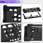 Screwdriver Storage Rack for Desktop,Screwdriver Organizer Holder,RC Tools Kit Organizers,Carbon Steel Tool Holder, Desktop Hand Tool Stand,Tool holder, Black