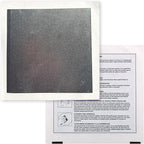 MaxPatch® 4 in. x 4 in. Self-Adhesive Surface Repair Patch, All-Purpose Galvanized Metal for Interior and Exterior Repairs, Ideal for Drywall, Plaster, Wood, Brick, Stucco, and More (3-Pack)