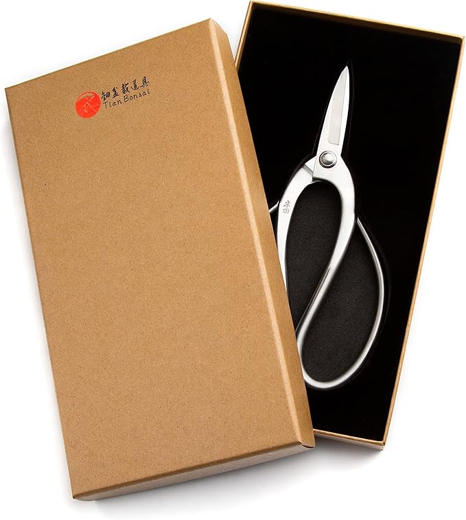 Bonsai Scissors Professional Grade Bonsai Shears Alloy Steel Bonsai Tools Equip With Tool Bag (MT-RBS-190)