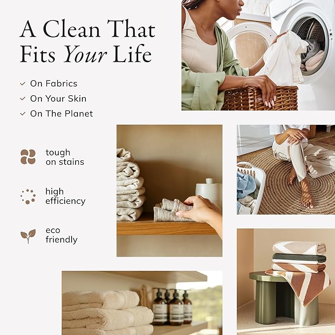 Laundry Sheets | Laundry Detergent Sheets For Washing Clothes | Home Essentials & Travel Essentials | Easy To Use | Plant-Based | Unscented | 30 Pieces