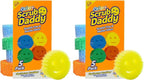 Scrub Daddy Scratch-Free Multipurpose Kitchen Sponges - Bulk Dish Sponges for Kitchen, Bathroom, Household Cleaning & More - Made with BPA-Free Polymer Foam (5 Count) (Pack of 2)