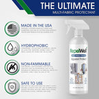 Apparel Protect (12oz) Stain & Water Repellent Spray – Non-Toxic, Eco-Friendly, Pet-Safe Sprays for Clothing & More
