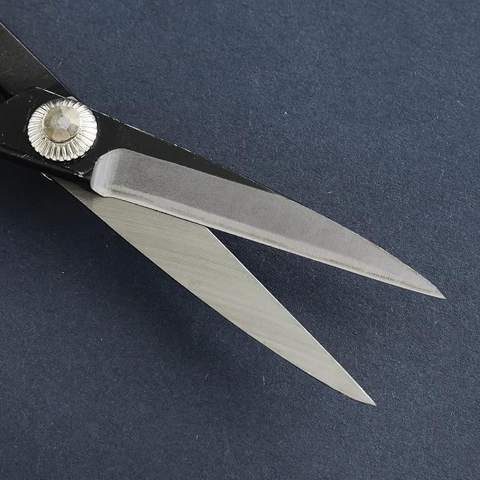 Wazakura Yasugi Steel Series Twig Bonsai Scissors Made in Japan 8-1/4inch (210 mm), Japanese Garden Snip Tools, Flower and Herb Trimming Shears - Yasugi Steel Twig Scissors