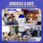 AC Drain Line Treatment 32 oz | Up to 1 Year Supply | Chlorine Free Non Toxic Formula with Natural Tea Tree Oil | Simple 3 Ingredient Solution | Safe for Homes and Institutions