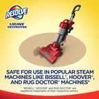 Resolve Urine Destroyer Carpet Cleaning Machine Formula, Safe for Bissell, Hoover & Rug Doctor, Carpet Cleaner, Carpet Cleaner Solution, 96 OZ