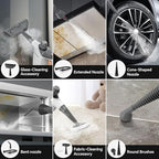 Steam Cleaner, Steam Cleaner for Home, Handheld Steam Cleaner with 16 Accessories and Automatic Steam Switch Suitable for Daily Cleaning of Living Rooms, Kitchens, Ovens and Tile Joints (White)