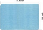 JOYMOOP Microfiber Towels for Cars, 35.4" x 23.6" Car Drying Towel, Blue Reusable Car Towel, Quick Drying Car Microfiber Cleaning Cloth for RVs, SUVs, Trucks