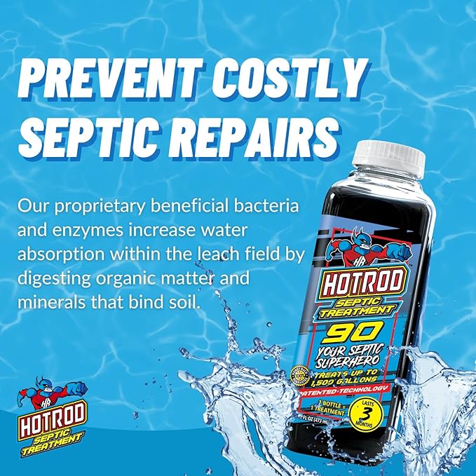 Septic Tank Treatment. Three Month Supply Extends Septic System Life & Prevents Costly Repairs. Industrial Grade.